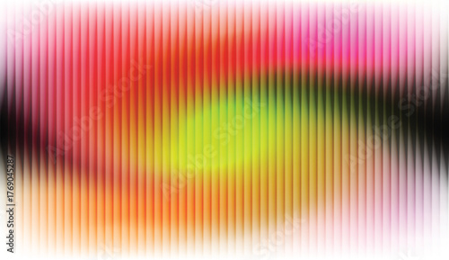 A dynamic abstract texture with a vertical striped overlay set against a soft, bright light gradient.