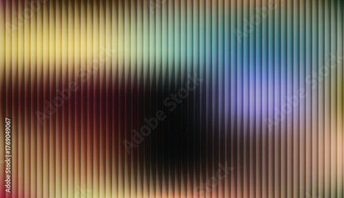 A dynamic abstract texture with a vertical striped overlay set against a soft, bright light gradient.
