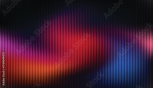 A dynamic abstract texture with a vertical striped overlay set against a soft, bright light gradient.