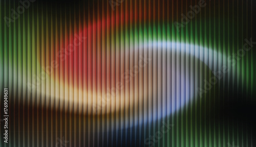 A dynamic abstract texture with a vertical striped overlay set against a soft, bright light gradient.