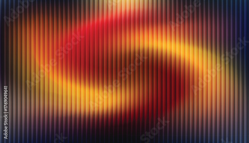 A dynamic abstract texture with a vertical striped overlay set against a soft, bright light gradient.