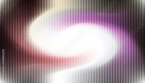 A dynamic abstract texture with a vertical striped overlay set against a soft, bright light gradient.