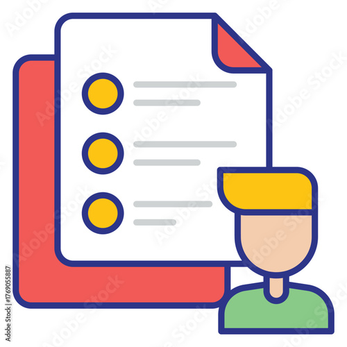 Employee Survey Icon