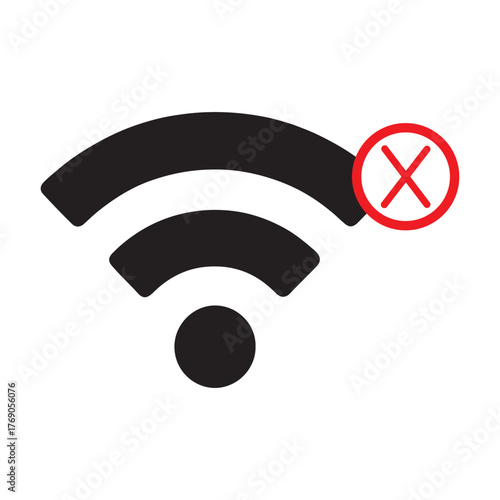 wi fi icon. wi fi symbol. wireless network. vector illustration EPS 10