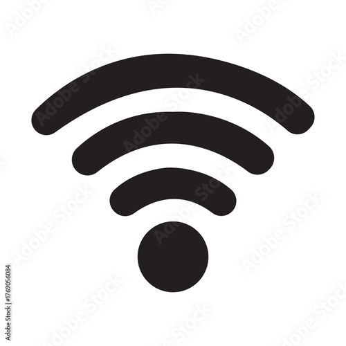 wi fi icon. wi fi symbol. wireless network. vector illustration EPS 10
