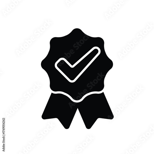 recommendations icon. badge with checklist. business, feedback, isometric design style on a white background