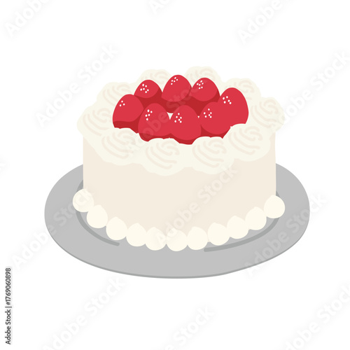 ケーキ　イラスト