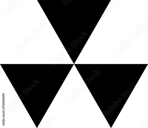 Fallout Shelter Sign. Nuclear bomb shelter sign. Fallout Shelter Road Sign. Bomb shelter sign Vector illustration .