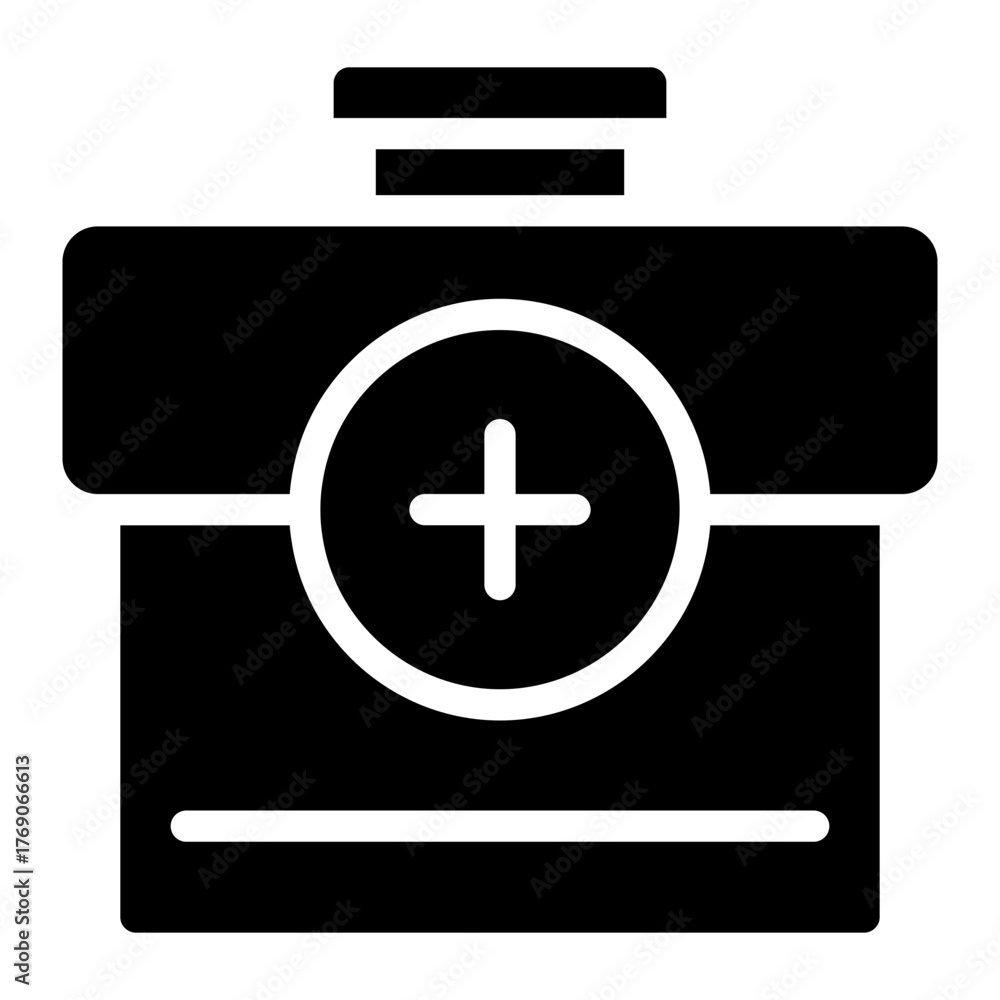 Obraz premium medical briefcase icon