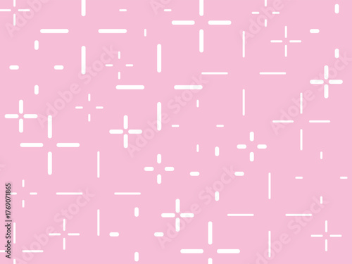 かわいい煌めきの背景　ピンク