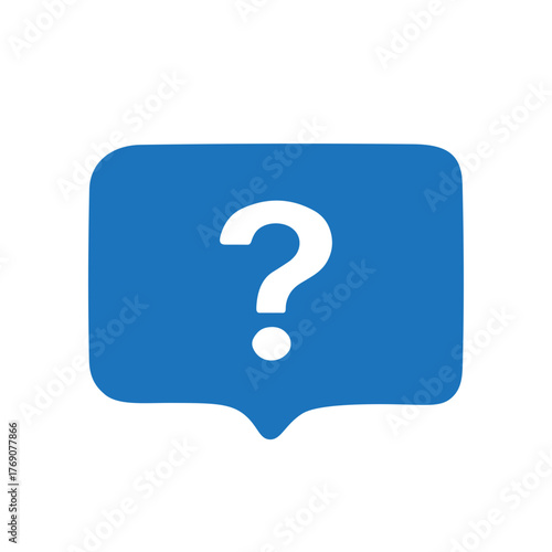 Question Mark in Chat Bubble