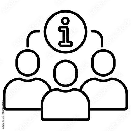 About Us Outline Icon