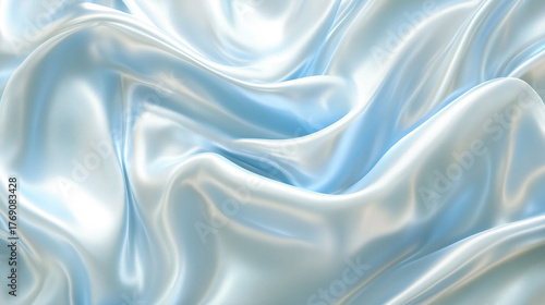 Wallpaper Mural A luminous ice blue to pearl white gradient background with a sleek, shiny surface — smooth transitions, soft reflections, and hyperrealistic light depth evoking purity and cool elegance.
 Torontodigital.ca