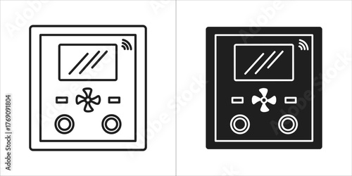 Retro handheld gaming console icon