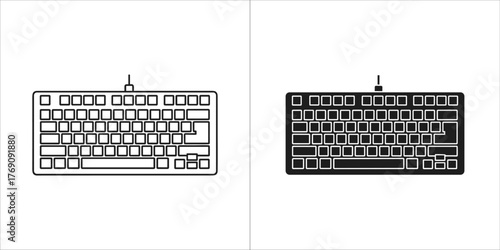 Computer keyboard icon