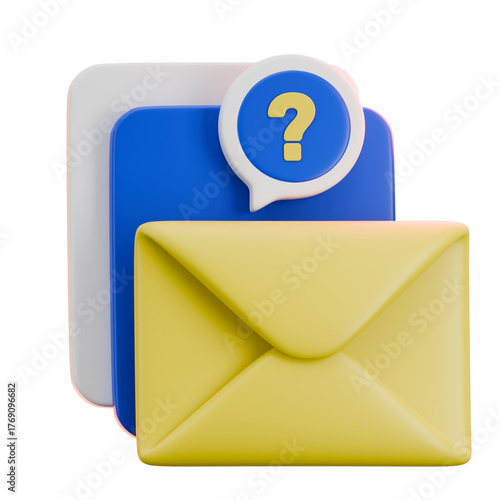 Mail Question 3D 
