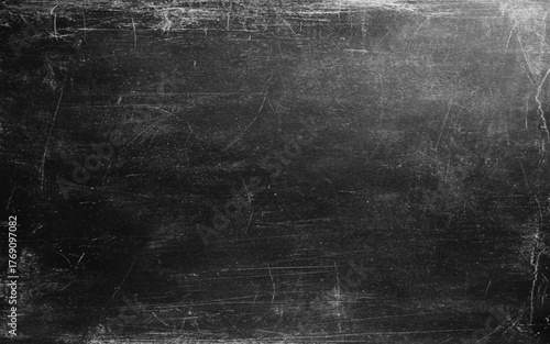 Chalk rubbed out on blackboard background. Vector art design. 