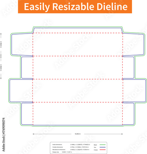 Agarbatti box,  Magnetic Rigid Boxes dieline template , low cost new modern custom and easily usable box dieline template.eps