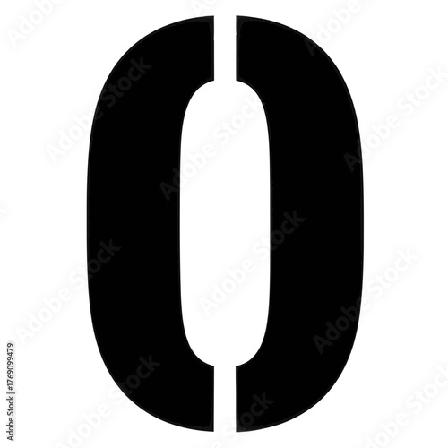 Stencil number zero