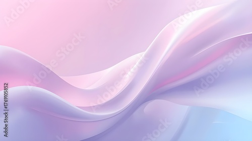 Soft pastel swirls of pink purple and blue abstract background