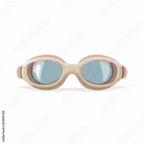 Swimming Goggles Classic Vector Icon