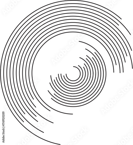 fingerprint on a black background