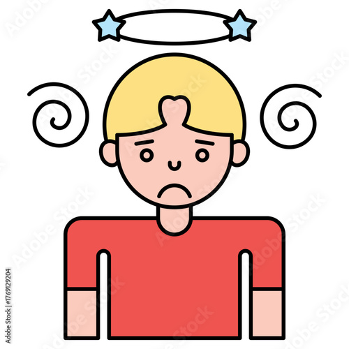 Dizziness Icon