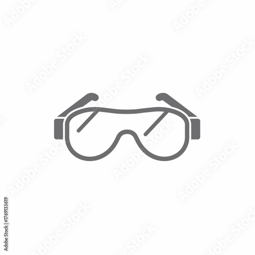 Protective eyewear for laboratory or construction