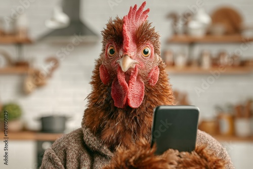 The clucky smartphone saga: chicken's morning tale. Crypto dangers exposed. Crypto hype unravelled: wealth opportunity or empty promise. Crypto for beginners. Chicken story.