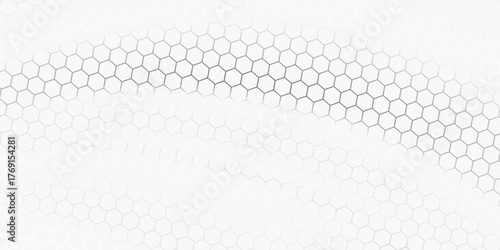 Abstract background consisting of hexagonal shapes with vanishing effect and transparency. Background with transparency effect. Abstract disappearing background.
