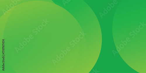 Abstract green gradient shapes background. vector background modern design eps10