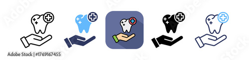 Dental Services multiple icon
