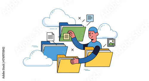 Digitization of Data And Cloud Computing for Efficient Information Management