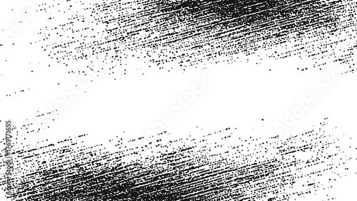 Subtle halftone grunge urban texture vector. Distressed overlay texture  effect use for grunge and vintage