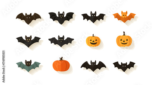 halloween pumpkin set