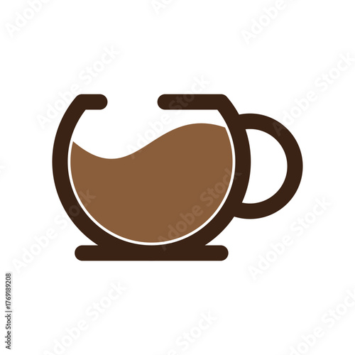 premium coffee shop, cream latte,