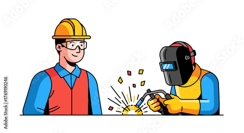 Illustrated Welding Professionals: A Collaboration of Expertise and Industry Innovation Vision