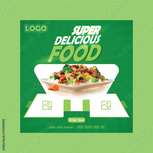 Today’s Special Food Menu Poster and Restaurant Flyer Banner Design Template, Restaurant Food Flyer and Banner Design Template, Modern Restaurant Menu Poster for Cafe and Food Promotion,Fast Food Rest