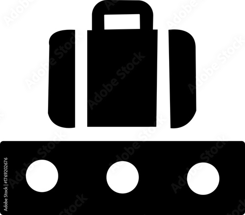 VIP Travel Icons. Solid, filled icons set , VIP airport ,travel services: priority pass, luxury lounge, isolated on transparent background