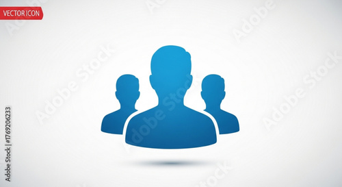 Group icon people symbol, team, community, network, leadership, partnership, user, member, employee, staff, customer