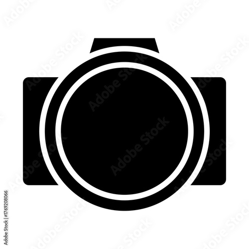 Foto camera icon vector. photo illustration sign. focus symbol. cam logo or mark.