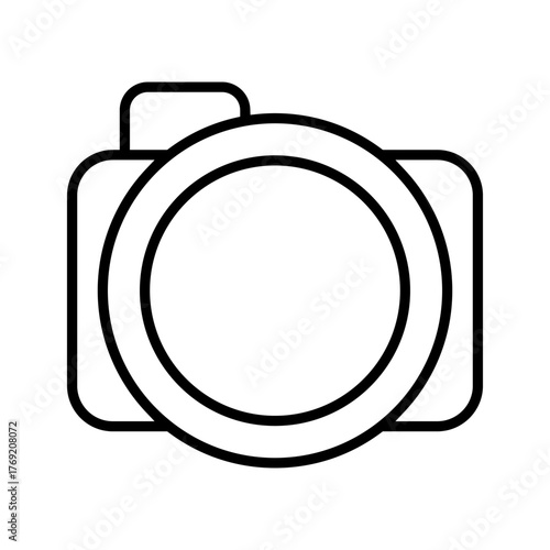 Foto camera icon vector. photo illustration sign. focus symbol. cam logo or mark.