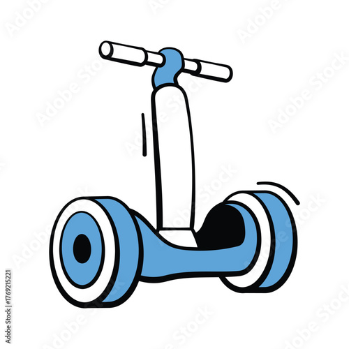 Take your hands on this amazing doodle style icon of hoverboard