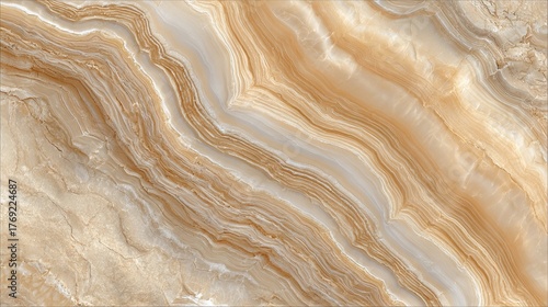 Stunning natural marble texture with swirling golden and white veining creates an elegant and luxurious backdrop for sophisticated designs.