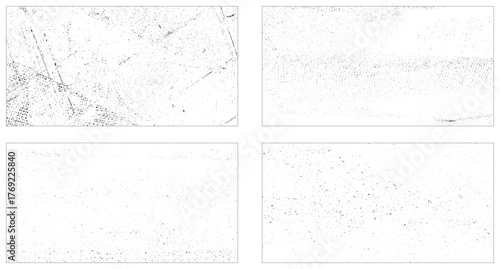 Vintage dirty grunge scan paper texture. Old worn overlay distressed background. Vintage scratched glitch dust effect for design. Bundle