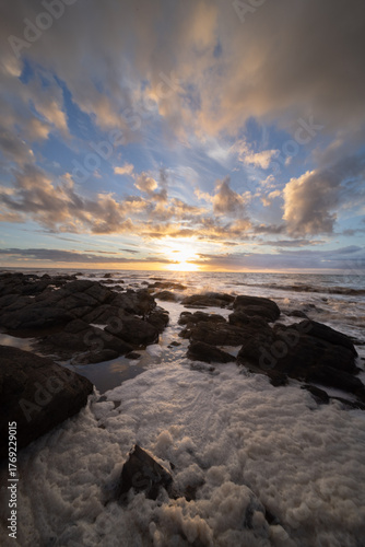 The Adelaide algal bloom at dusk