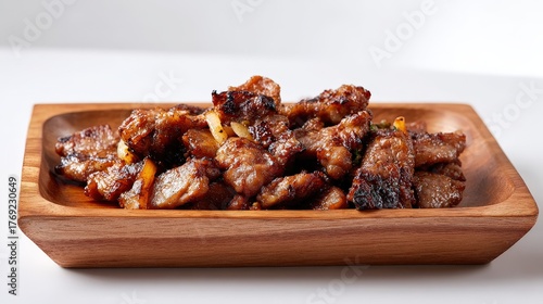 Delicious Grilled Pork Ribs with Crispy Skin