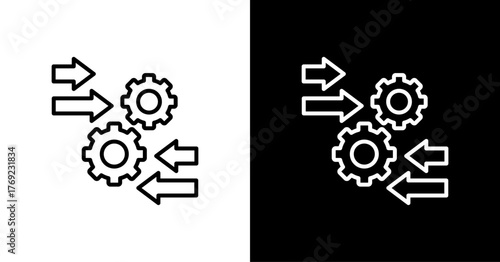 Systematic Approach White Icon Set Design