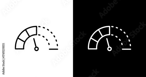 Critical Gauge White Icon Set Design