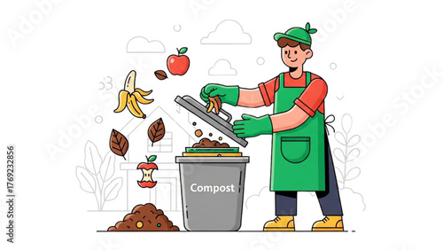 Composting Process A Step-by-Step Guide to Recycling Food Waste and Creating Soil